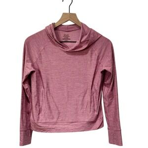Hanna Andersson Girls Sustainable‎ Soft Comfortable Active Pink Hoodie Size 12